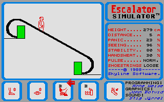 Large screenshot of Escalator Simulator