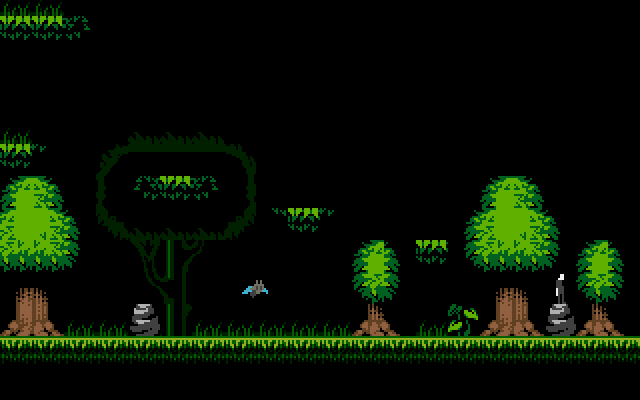 The Jungle level. Watch out for that little batman!