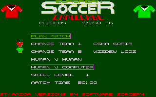 Screenshot of European Soccer Challenge