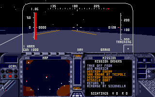 Screenshot of F-19 Stealth Fighter