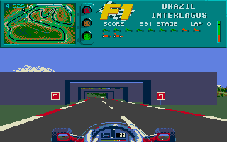Screenshot of F1
