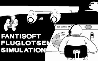 Large screenshot of Fantisoft Fluglotsen Simulation