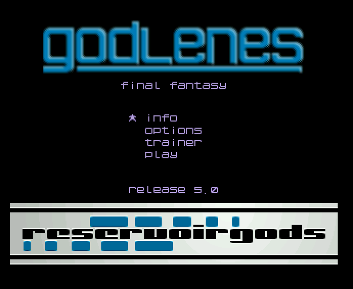 Large screenshot of Final Fantasy - Godlenes