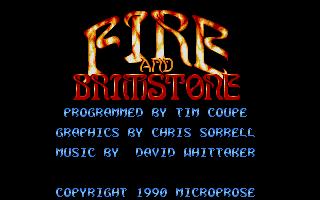 Large screenshot of Fire and Brimstone