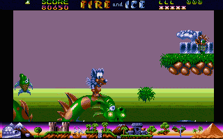 Large screenshot of Fire and Ice