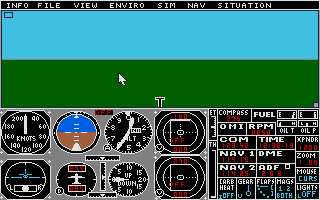 Large screenshot of Flight Simulator 2 - Scenery Disk 11 - Detroit