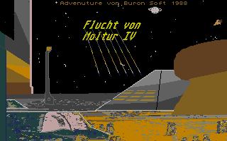 Large screenshot of Flucht von Moltur IV