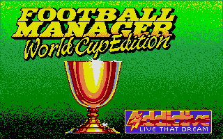 Screenshot of Football Manager World Cup Edition