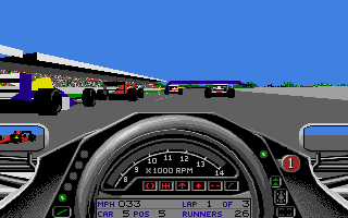 Large screenshot of Formula One Grand Prix