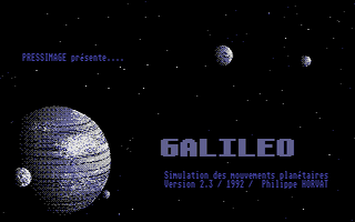 Large screenshot of Galileo