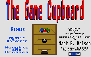 Large screenshot of Game Cupboard