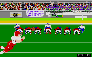 Large screenshot of GFL Championship Football