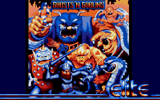 Large screenshot of Ghosts 'n Goblins