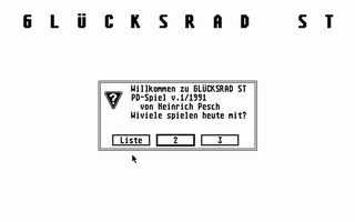 Large screenshot of Glücksrad ST