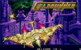 Screenshot of Goldrunner