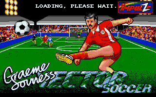 Screenshot of Graeme Souness Vector Soccer