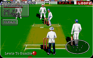 Screenshot of Graham Gooch World Class Cricket