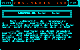 Thumbnail of other screenshot of Grammaire 6-5