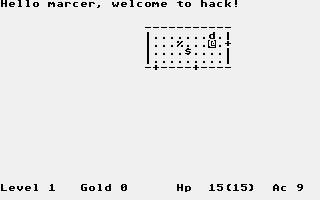 Large screenshot of Hack