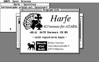 Screenshot of Harfe