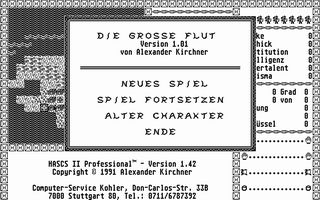 Thumbnail of other screenshot of Hascs II Professional -  Die Grosse Flut