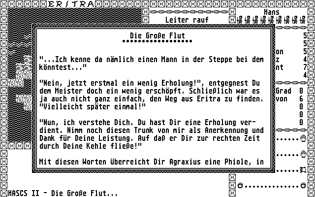 Thumbnail of other screenshot of Hascs II Professional -  Die Grosse Flut