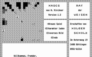 Large screenshot of Hascs - Rat der Weisen