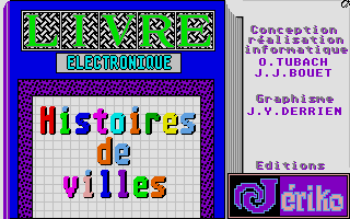 Large screenshot of Histoires de Villes