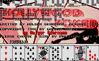 Large screenshot of Hollywood Poker