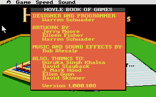 Large screenshot of Hoyle's Official Book of Games volume 1
