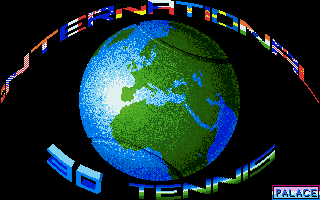 Screenshot of International 3D Tennis
