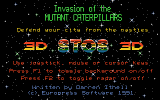 Screenshot of Invasion of the Mutant Caterpillars