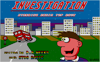 Large screenshot of Investigation
