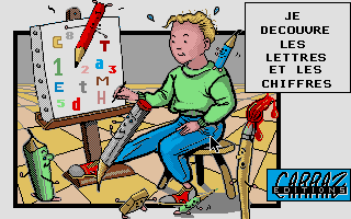 Large screenshot of Je Découvre les Lettres et les Chiffres