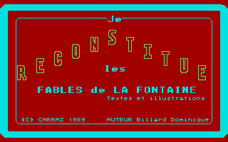 Thumbnail of other screenshot of Je Reconstitue les Fables de La Fontaine