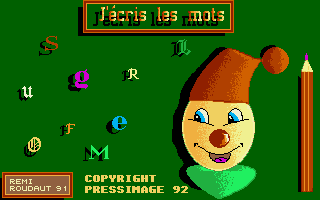 Thumbnail of other screenshot of J'ecris les Mots