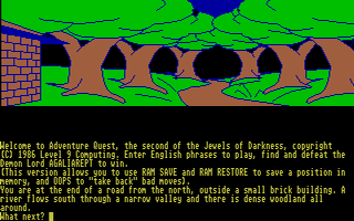 Screenshot of Jewels Of Darkness Trilogy
