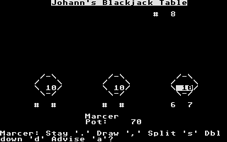 Thumbnail of other screenshot of Johann's Blackjack Table