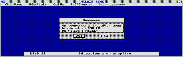 Large screenshot of Joker Micro - Anglais 3e