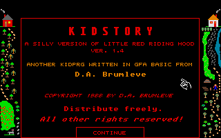 Screenshot of Kid Story
