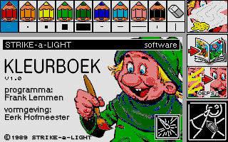 Screenshot of Kleurboek