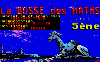 Thumbnail of other screenshot of Bosse des Maths 5eme, La