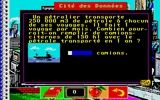 Screenshot of Bosse des Maths 6eme, La