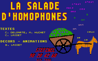 Thumbnail of other screenshot of Salade D'Homophones, La