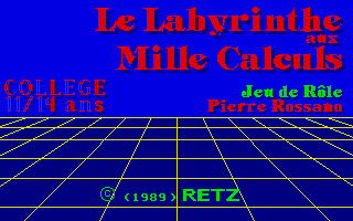 Thumbnail of other screenshot of Le Labyrinthe Aux Mille Calculs