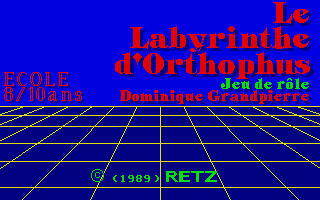 Large screenshot of Le Labyrinthe D'Orthophus