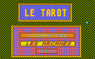 Large screenshot of Tarot, Le