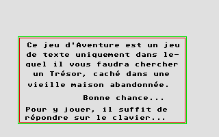 Screenshot of Le Tresor Dans La Maison Des Brigands