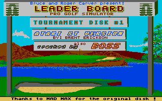 Thumbnail of other screenshot of Leader Board - Tournament Disk 1