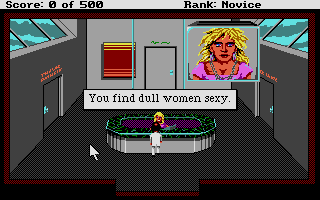 Large screenshot of Leisure Suit Larry 2 - Goes Looking for Love (In Several Wrong Places)